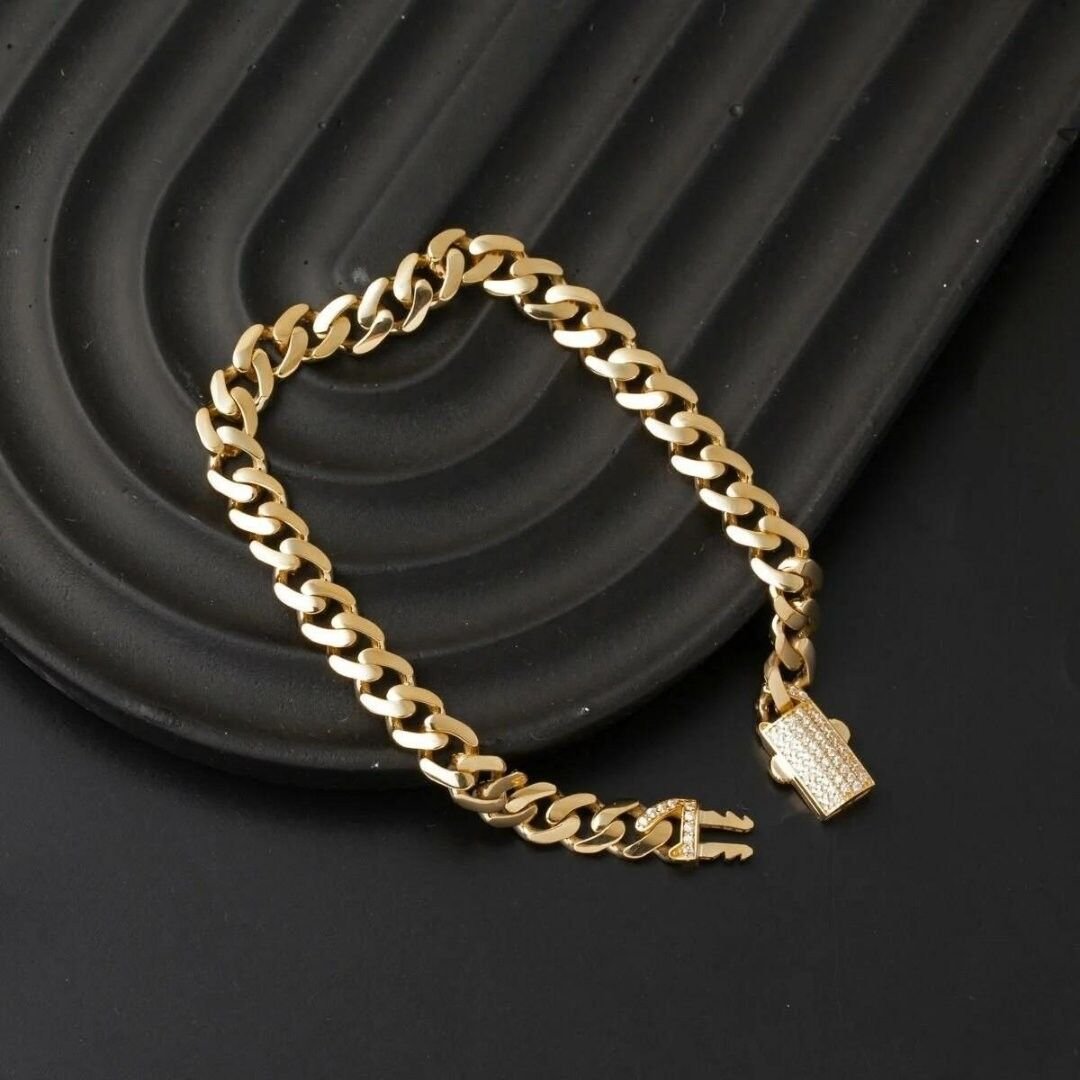 14 Ayar Altın Taşlı Gurmet Bileklik - Görsel 2