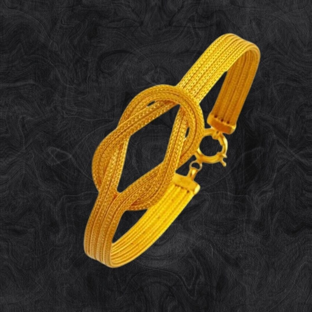 14 Ayar Altın Örgü Set Takımı - Görsel 3